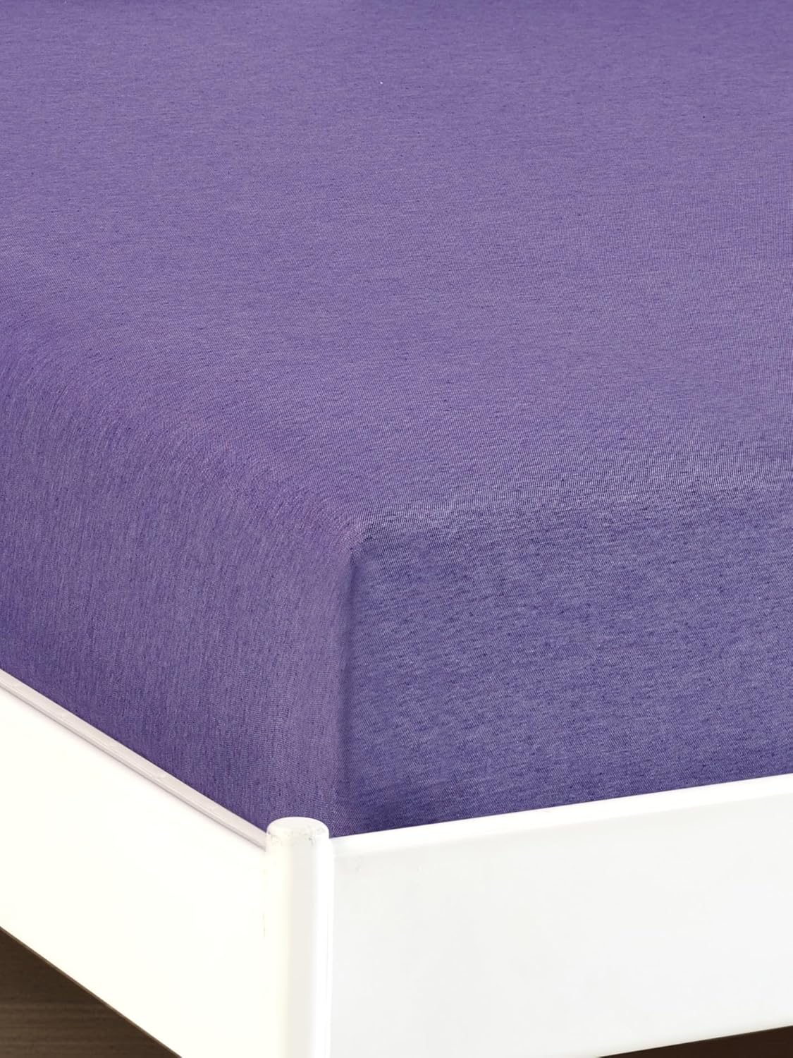 Lastikli Çarşaf Seti Çift Kişilik 160x200 cm – Tek Kişilik 100x200 cm Seçenekli – Yumuşak Dokulu Çarşaf + Yastık Kılıfları – Günlük Kullanıma Uygun (Mor, Çift Kişilik)